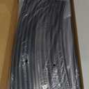 Adorox 7.8ft Garden Arch Trellis for Climbing Plants, Metal Arch Frame, Pumpkin Archway Outdoor Garden Arbors and Arches for Halloween Christmas Birthday Party Baby Shower Decoration (Black)