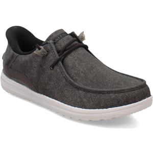 Skechers Men's Melson-Coronado Sneaker (12, Black/Grey)