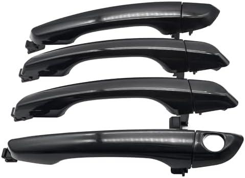 Lcyolada Set of 3 Exterior Door Handles for 2017-2020 Hyundai Elantra, Replaces 82651-F0010- w/o Smart Entry System