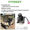 AUTOBABA 36 Volt Electric Golf Cart Forward Reverse Switch Assembly with Handle & Micro Switch Compatible with 1984-2005 Club Car DS Replace # 1011997 101753003 1014808 1012987