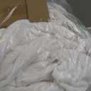 Utopia Bedding Fleece Blanket Queen Size White 300GSM Luxury Anti-Static Fuzzy Soft Microfiber Bed Blanket (90x90 Inch)