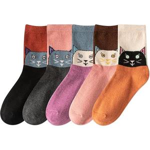IIG Cute Warm Wool Socks for Women Super Cozy Thick Crew Winter Socks Gifts, 3 Pairs one size