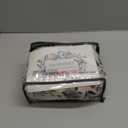 Floral Linen Curtains 84 Inch Length for Living Room Charcoal Green Black Plant Flower Patterned Curtains Printed Vintage Rustic Farmhouse Country Shabby Chic Bedroom Drapes 84 Inches Long (52"W x 84"L (Pack of 2))