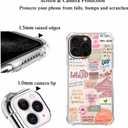 Case for iPhone 16 Pro with Christian Design,Jesus Bible Verse Collage Pattern for Men Women,Clear Slim Soft TPU Bumper Case,6.3(Christian,16pro)