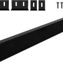 30" Stove Range Gap Filler, Slide-in Range Filler Kit, Behind Stove Gap Filler Shelf Between Stove Range for Most Brands Kitchen Stove (Black)