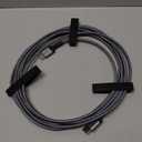 Highwings 4K Long HDMI 2.0 Cable 15FT/4.5m - 4K@60Hz HDR Braided HDMI Cord, 18Gbps High Speed with Ethernet/ARC, 3D, HDCP 2.2, ARC, Compatible for PS-5/4/3/4K HDTV/Monitor/Projector/Streaming Media (15 feet, Grey)