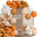 Gejoy 83 Pcs Cielito Lindo Balloons Arch Kit 12 10 Inch Platos De Barro Mexican Talavera Baby Shower Party Decorations Boho Fiesta Backdrop for Wedding Birthday Bridal Engagement Photo Supplies