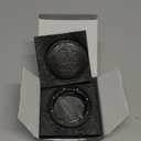 58mm Magnetic Espresso Portafilter Dosing Funnel and Puck Screen Set Coffee Dosing Ring And Filter Compatible with 58mm Portafilter Basket Premium Espresso Machine Accessories (Black)