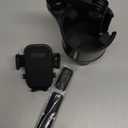 Cup Phone Holders for Your Car, [360Adjustable] Car Cup Holder Phone Cradle for 2.5-4" Cup Holders-Compatible with iPhone 15/14 Pro, Phone Holder Mount for Truck/SUV| Anti-Slip & No Shake Design (black)