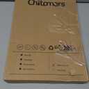 Chitomars Table Runners 55 Inches Long, Dual-Sided Faux Leather Farmhouse Table Runner Waterproof Heat Resistant Non-Slip for Living Room Party Home Decor Holiday Decorations(Gray Beige, 12 x 55 Inch)