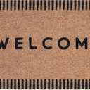 Folkulture Welcome Matt Outdoor | (16 x 28) Front Door Mat Outside Entrance | Outdoor Mats for Entryway | Doormats for Home | Door Mats for Outside Entry | Cute Door Mats Entrance