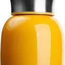 7oz/200ML Small Mini Vacuum Insulated Water Bottle Portable Leakproof Travel Mug Stainless Steel Cold and Hot Thermal Flask for Kids Children Women School Office Lunch Coffee Milk Tea (Orange red)