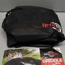 Heavy Duty Griddle Cover for Outdoor Griddle, Fits 28 Inch Griddle  Waterproof, Weather Resistant, UV & Fade Resistant with Adjustable Straps  Flat Grill Cover, Black (48''L x 20''W x 31''H)