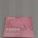 Handheld Stitch Tag Gun for Clothes, Quick Clothing Fixer, Tagging, Sewing Kit Includes 6 Needle, 1000 Black Fasteners & 1000 White Fasteners, Pink