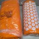 ProsourceFit Acupressure Mat and Pillow Set for Back/Neck Pain Relief and Muscle Relaxation, Orange