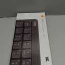 nuphy Node75 Wireless Mechanical Keyboard, 75% Hot Swappable Custom Low Profile Keyboard, 84 Keys Computer Gaming Keyboards, Supports Touch Gestures, PBT Keycaps, RGB Backlit, Bluetooth/2.4GHz/USB-C (Red Nano Switch)