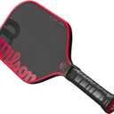 WILSON Blaze Series Pickleball Paddles - Grip Size 2-4 1/4", Black/Red