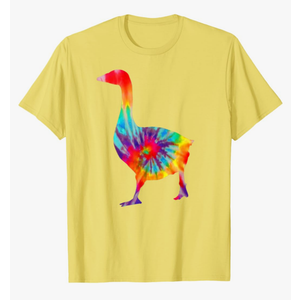 Vintage Goose Tie Dye T-Shirt, M