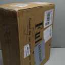 Grey Wood Nightstand with Charging Station, Modern Bedside Table with Fluted Drawers and Storage Shelf, End Side Tables Living Room for Bedroom, Office (Grey)