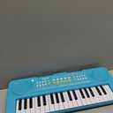 Keyboard Piano for Kids, BIGFUN 37 Keys Toddler Piano Multifunction Music Educational Instrument Toy, Electronic Kids Keyboard for 3-7 Year Old Girls and Boys (Blue)