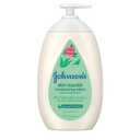 Johnson's Skin Nourish Moisturizing Baby Lotion with Aloe Vera Scent & Vitamin E, Gentle & Lightweight Body Lotion for the Whole Family, Hypoallergenic, Dye-Free, 16.9 fl. oz