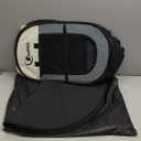 Dark Grey Puppy Playpen for Large Dog Cat, Dogs Tent Crates Cage Indoor/Outdoor, Portable Pop Up Dog Kennel with Carrying Bag for Rabbits, (Dark Grey, Large)