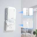 Outlet Wall Mount for Blink Sync Module Core, Sync Module Core Mount for Blink Indoor Outdoor Security Camera | No Messy Wires | No Drilling | Easy Installation - with Short Cable