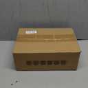 6 PACK Premium Glass Coffee Mugs with Handle, 12 OZ Classic Vertical Stripes Glass Coffee Cups, Transparent Tea Cup for Hot/Cold Beverages, Glassware Set for Americano, Latte, Cappuccino