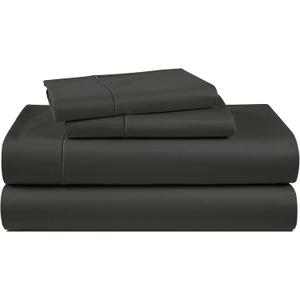 Lane Linen 100% Egyptian Cotton Sheets King Size - Naturally Breathable & Durable Winter Comfort King Bed Sheets, Ultra-Soft Hotel Luxury Comfort with 15" Deep Pocket, Silky Sateen Weave - Estate Blue