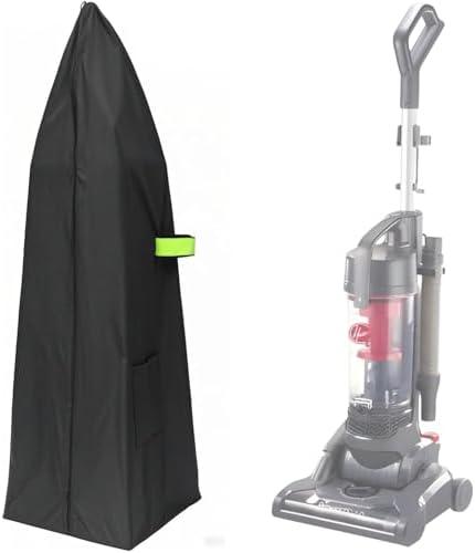 Chuanke Upright Vacuum Cleaner Storage Bag 420D PVC Dustproof and Waterproof Cleaner Protective Black Cover
