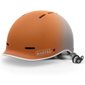 OutdoorMaster Bike Helmet for Adults,Adjustable Cycling Helmet for Men & Women - Safety Certified for Bicycle Skateboard Road Bike Skating Roller Commuting Helmet (Small (20-21.2"), Gray Yellow Gradient)