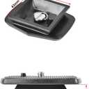 Quick Release Plate, 2Packs QR Plate Replacement for Yunteng 590 Velcon EX-638 Somita Sony VCT Combo Weifeng 43mm (1.69") x 43mm (1.69")