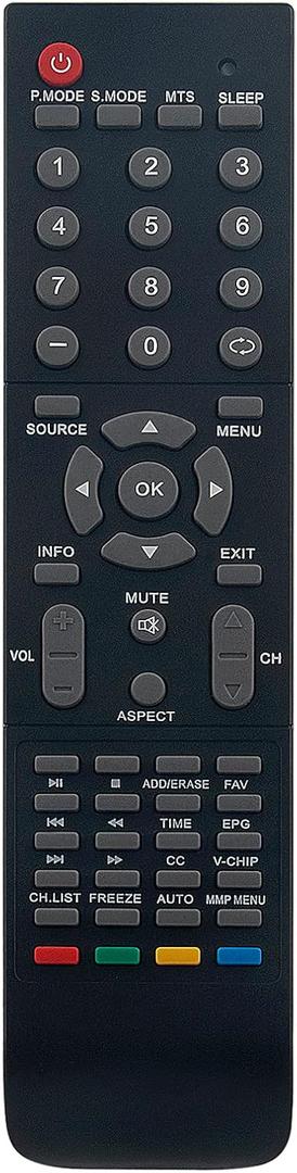 PERFASCIN Replace Infrared Remote Control Fit for Element Smart TV ELDFT421 ELDFT551 ELDFW462 ELAFT321 ELCFT241