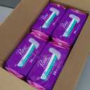Poise Incontinence Pads & Postpartum Incontinence Pads, 3 Drop Light Absorbency, Long Length, 96 Count (4 Packs of 24)