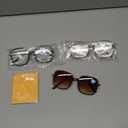 3 Pack Oversized Reading Glasses for Women Men, Large Super Light Frame Blue Light Blocking Readers Eyeglasses (Black,tortoiseshell,brown-1)