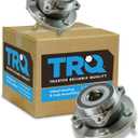 TRQ 2 Piece Front Wheel Bearing & Hub Assembly Set Compatible with 2019 Subaru Ascent 2019-2021 Forester 2004-2014 Impreza 2015-2020 Legacy Outback