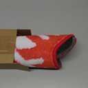 Hoolerry Christmas Poinsettia Doormat Christmas Poinsettia Rug Floral Decorative Doormat Non Slip Winter Door Mat Outdoor Rug for Indoor Xmas Holiday Bedroom Home Decoration(35.4 x 23.6 Inch)