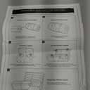 WLIVE Sofa Bed, Bonless Couch, Bean Bag Chairs for Adults, Pull Out Couch, with Pillow, for Living Room Dorm Bedroom, Beige