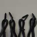 4 PCS Rock Light Extension Wire,4 Pin LED Extension Cable,Neon Accent Kits RGB LED Light Extension Cable for Trucks Motorcycle Car ATV Strip Rock Lights (4 PCS 78 Inch)