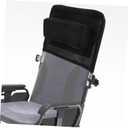 FOMIYES Wheelchair Backrest Extension Kit High Back Removable Back Cushion for Manual Wheelchairs Adjustable Heightening Supplies for Disabled Users Sturdy Cloth Material, 40x36cm