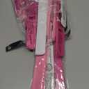 meowtastic Birthday Decorations, Happy Birthday Banner with Honeycomb Balls, Butterfly Hanging Swirl Streamers, Circle Dots Garland, Happy Birthday Party Decorations for Women Girls (Pink & White)