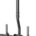 ProMounts Premium Ceiling TV Mount - Hanging Swivel Bracket for 37-90 Inch TVs, Hold up to 88 Lbs. Ceiling Mount Bracket, Flip Down Mount for Flat/Sloped Ceiling, Max VESA 600x400mm