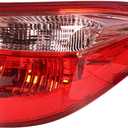 Silscvtt Passenger Side Outer Tail Light Replacement for Toyota Corolla 2017 Tail Lamp Right Side 8155002B00 TO2805130