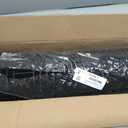 OLANLY Front Door Mat Outside Entrance 35x23, Absorbent, Heavy Duty Sturdy Natural Rubber Doormat Indoor Outdoor, Stain and Fade Resistant, Non-Slip Backing Low Profile Floor Mat for Entryway, Black