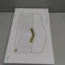 Nulea RT05 Wireless Ergonomic Keyboard, Split Keyboard with Wrist Rest, USB-C Charging, 7-Color Backlight, Natural Typing, Bluetooth and USB Connectivity, Compatible with Windows,Mac