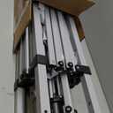 Driftalia 10x10 Pop Up Canopy with Sidewalls, Outdoor Instant Canopy Tent with Carry Bag for Commercial Events, Camping, Backyard Parties - White