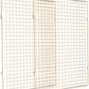 Cooling Rack for Baking, 4-Pack 16x10 Inches Baking Rack, Thick Wire Cookie Rack for Cooking, Roasting, Grilling, Drying, Oven Safe, Fits Half Sheet Pan, Gold