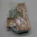 Bamboo Couch Arm Set  1 Large with Side Pocket + 1 Small  Sofa Cup Holder for Remote & Phone  Non-Slip Fit for Armrests 4.5"8.5" Wide