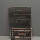 Titanium Cutting Board Set of 3, Titanium Cutting Boards for Kitchen, 100% Double-Sided Titanium Cutting Boards, Separate Raw and Cooked Food Areas, Non-Toxic, Dishwasher Safe (S+ M + L)