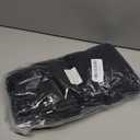 Glynniss Dishcloths Kitchen Highly Absorbent Dish Rags 100% Cotton Dish Cloths for Washing Dishes, Cleaning (Black, 11x11)